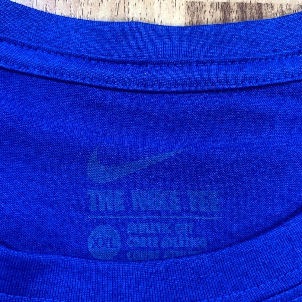 Nike Shirt Mens 2XL XXL Blue Orange Florida Gators University Dri-Fit
